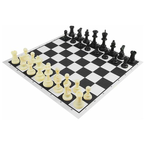 фото D26163 набор шахматных фигур, пластик 9,5см smart athletics