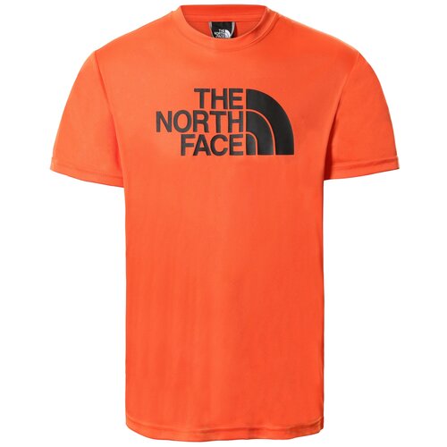 фото Футболка the north face foundation graphic t-shirt sleeve flame размер l, оранжевый