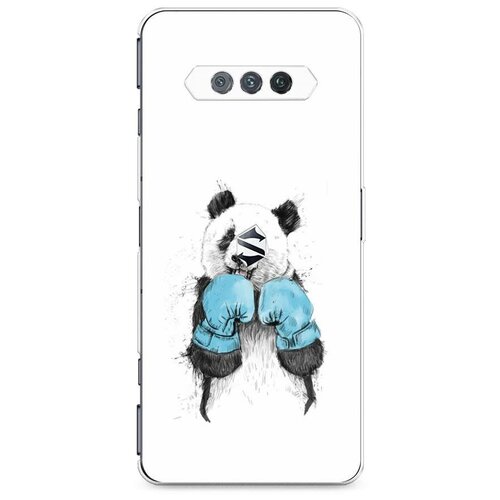 фото Силиконовый чехол "панда боксер" на xiaomi black shark 4s / сяоми блэк шарк 4s case place