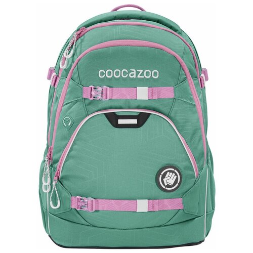 фото Coocazoo рюкзак coocazoo scalerale springman зеленый/розовый