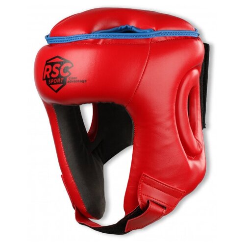фото Rsc шлем боксерский rsc pu bf bx 208 s красный rsc sport