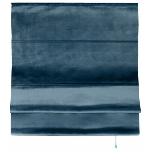 фото Штора римская милфид 180x190 см цвет синий нет бренда