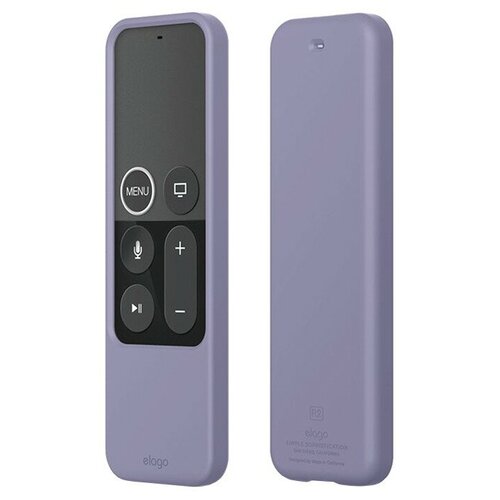 фото Чехол elago r2 slim case для пульта apple tv, lavender grey