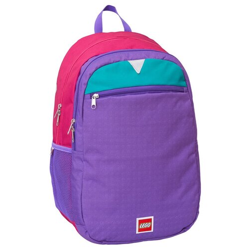 фото Рюкзак школьный lego extended pink/purple 30 л 10072-2108