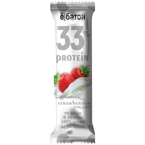 фото Протеиновый батончик ё/батон 33% protein со вкусом арахис шоколад, 45гр*4шт ё|батон