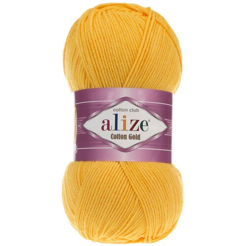 фото Набор для вышивания alize cot.gold.216 пряжа ализе cotton gold цв.216 т.желтый