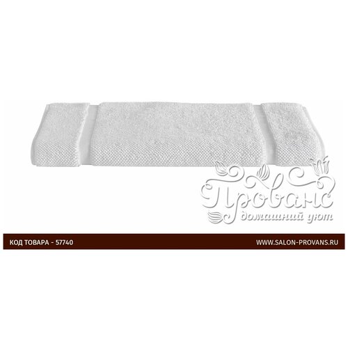 фото Коврик для ванной soft cotton node хлопковая махра белый 50х90