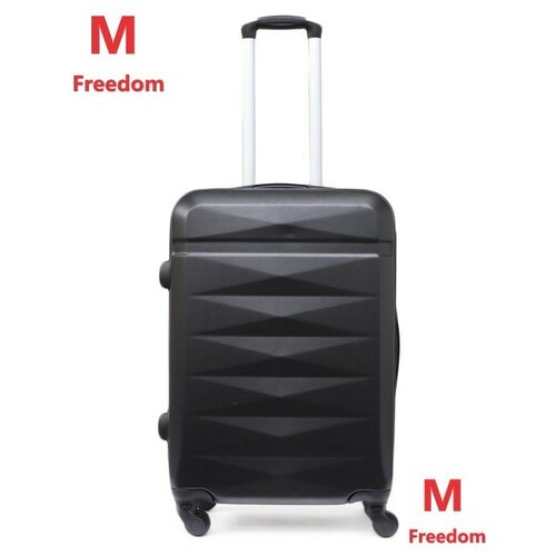 фото Freedom / чемодан m 63 см черный нет бренда