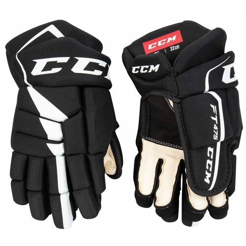 фото Перчатки ccm jetspeed ft475 sr (blk/wht 15")