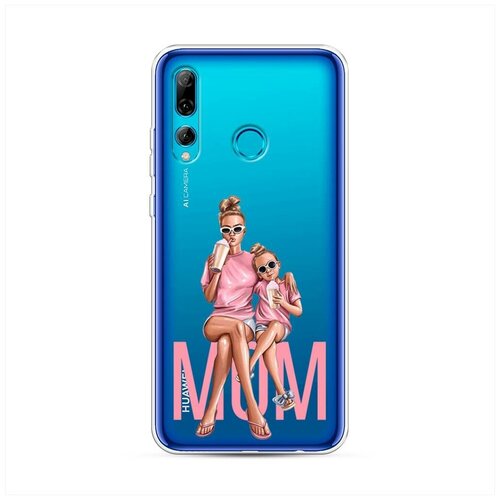 фото Силиконовый чехол "lovely mom" на huawei p smart plus 2019 / хуавей п смарт 2019 case place