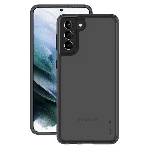 фото Чехол gel pro для samsung galaxy s21 plus, черный, deppa 870033