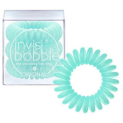 фото Invisibobble резинка-браслет для волос original mint to be (с подвесом)