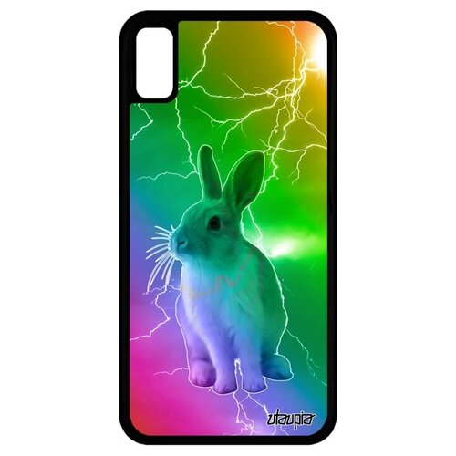 фото Защитный чехол для телефона // iphone xr // "кролик" грызун трус, utaupia, цветной
