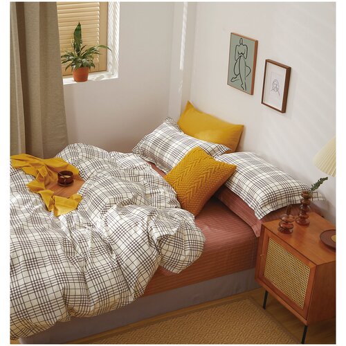 фото Постельное белье sanpa comfort "шанти", 1.5 спальный, сатин
