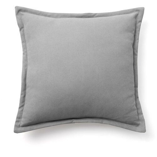 фото Чехол на подушку lisette 45x45 светло- серый la forma