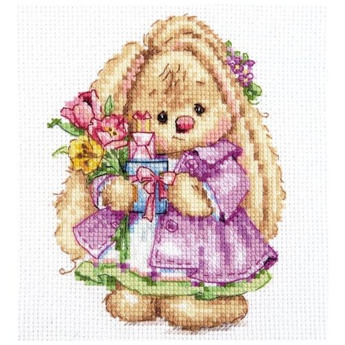 фото Алиса набор для вышивания зайка ми. весна 10 x 13 см (0-193)