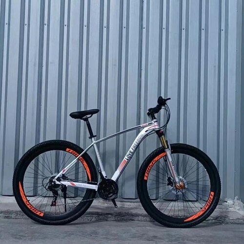 фото Горный велосипед мтв алюминиевый взрослый оранжевый love freedom