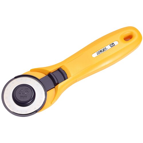фото Prym раскройный нож maxi easy 611379, 45 мм желтый