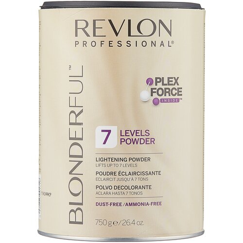 фото Порошок для волос осветляющий revlon blonderful 7 lightening powder 750 г