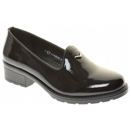 фото Тофа tofa туфли женские демисезонные, размер 37, цвет черный, артикул 114806-5