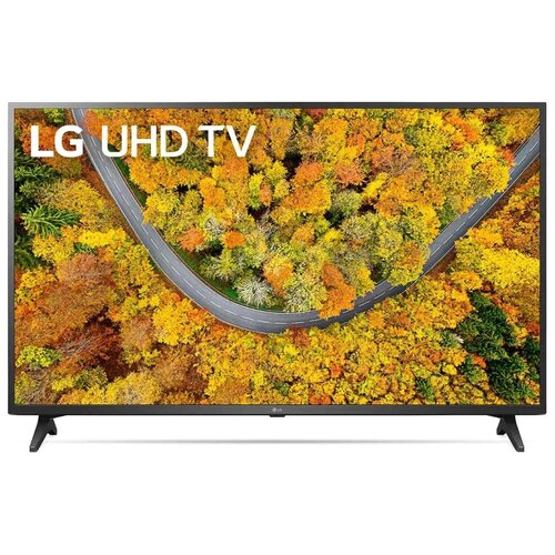 фото 55" телевизор lg 55up75006lf led, hdr (2021), черный