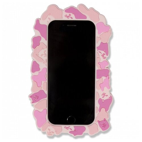 фото Чехол для телефона ripndip nerm camo iphone case pink 6/6s 2019 pink