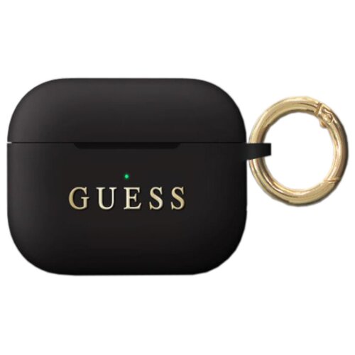 фото Чехол guess для airpods pro silicone case with ring black