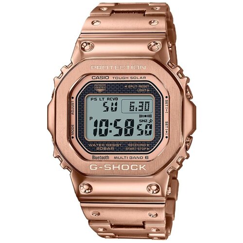 фото Наручные часы casio наручные часы casio gmw-b5000gd-4, красный, розовый