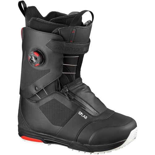фото Сноубордические ботинки salomon trek s/lab, р. 10.5 / 28.5, black/red