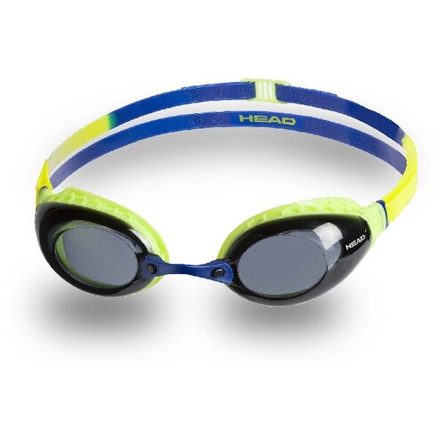фото Очки для плавания head hcb flash gr-bl, цвет - синий/желтый