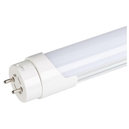 фото Светодиодная лампа ecotube t8-600dr-10w-220v warm white (t8 линейный) 021465 (arlight)