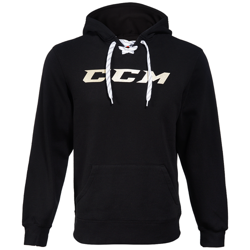 фото Толстовка ccm logo hoody sr взрослая(m / черный/m)