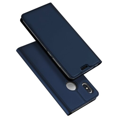 фото Чехол-книжка xiaomi redmi s2/y2, dux ducis skin pro series, боковой, синий x-case