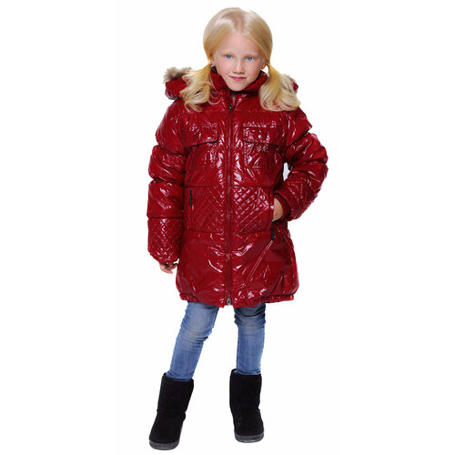 фото Куртка velfi, размер 152, красный