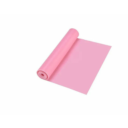 фото Резинка для фитнеса и йоги rolinns f02 розовая 15lb (6,8 кг) (1500х150х0.35мм)
