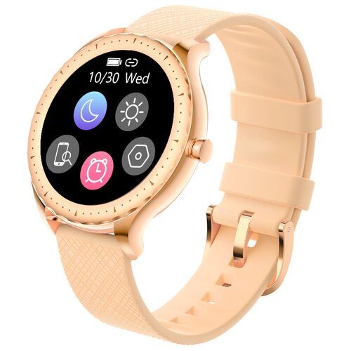фото Женские часы smart watch garsline y1 золотые