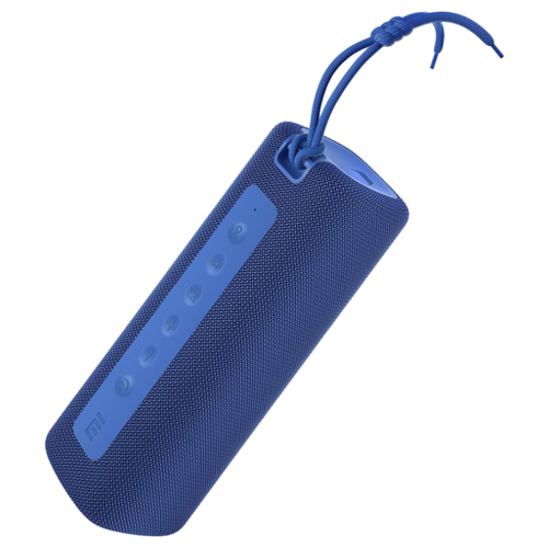 фото Колонка портативная xiaomi mi portable bluetooth speaker (blue)