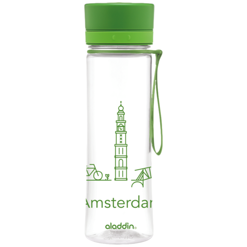фото Бутылка для воды, aladdin, aveo, amsterdam, 0,6л, зелёная