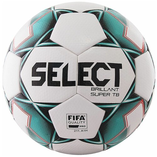 фото Футбольный мяч select brillant super tb fifa бел/гол/крас, 5