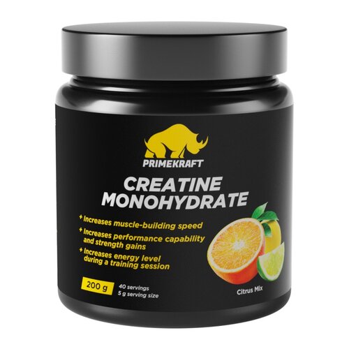 фото Креатин prime kraft creatine monohydrate, 200 гр.