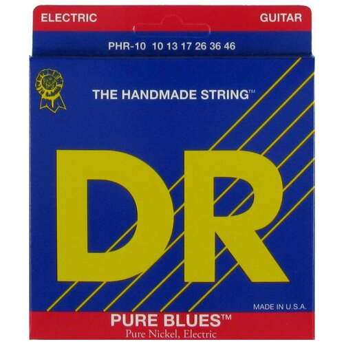 фото Струны для электрогитары dr string phr-10