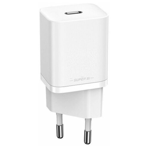 фото Сетевое зарядное устройство baseus super si quick charger 1c 30w ccsup-j02 white
