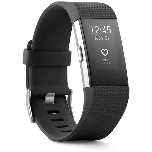 фото Умный браслет fitbit charge 2 (размер l) black