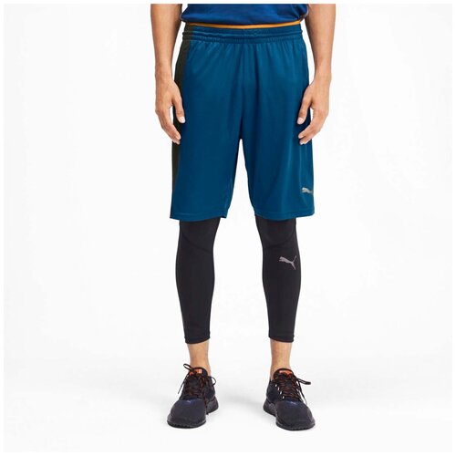 фото Шорты puma collective knit short синий xxl 51836206