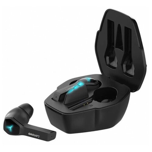 фото Игровые беспроводные наушники lenovo hq08 true wireless earbud black