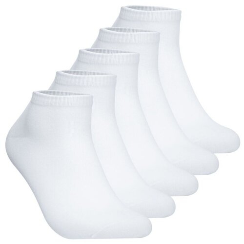 фото Комплект мужских носков, 5 пар / носки мужские укороченные белые черные/ носки мужские спортивные / набор мужских коротких носков mega outlet