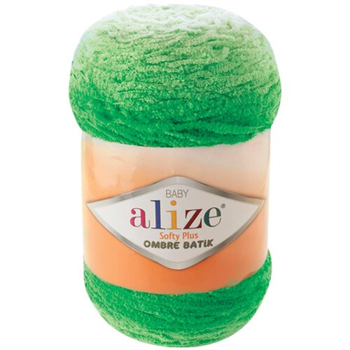 фото Набор для вышивания alize softy.pl.ob.7287 пряжа ализе softy plus ombre batik цв.7287