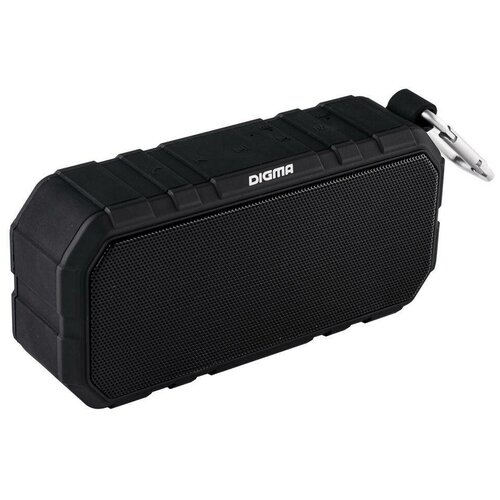 фото Колонка портативная digma s-40 черный 10w 1.0 bt 2000mah (sp4010b)