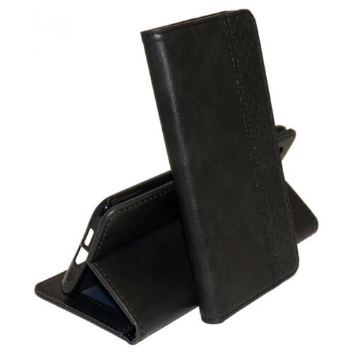 фото Business wallet кожаный чехол книжка с визитницей для samsung galaxy m51 roscase