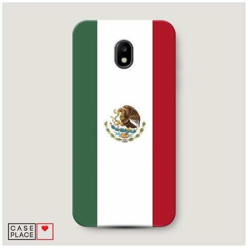 фото Чехол пластиковый samsung galaxy j3 2017 флаг мексики 2 case place
